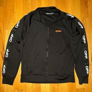Off-White Runway Monogram Stripe Track Jacket 🔥